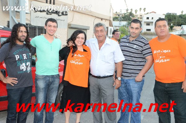 اكبر افتتاح مقر انتخابي في تاريخ دالية الكرمل !